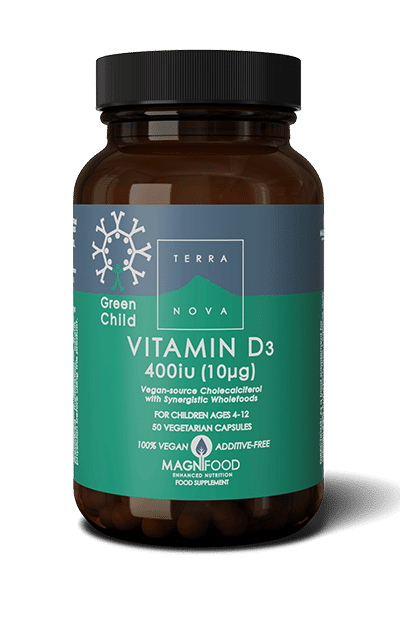 Plantebaseret vitamin D3 til børn